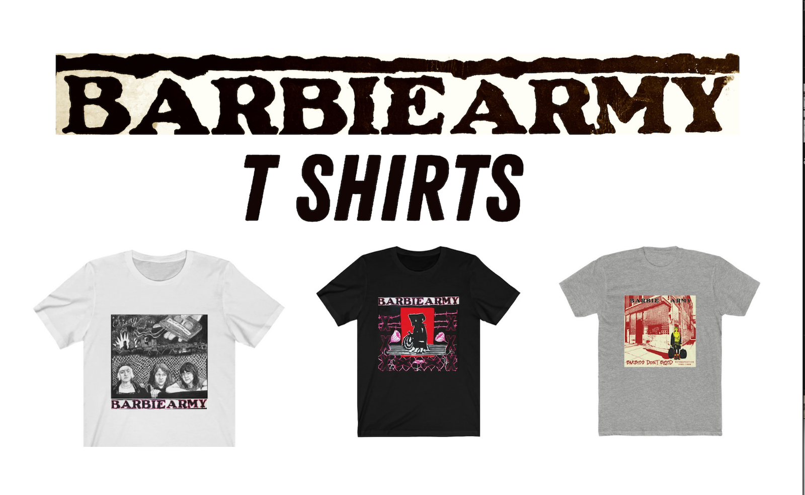 Barbie Army Merch Depot