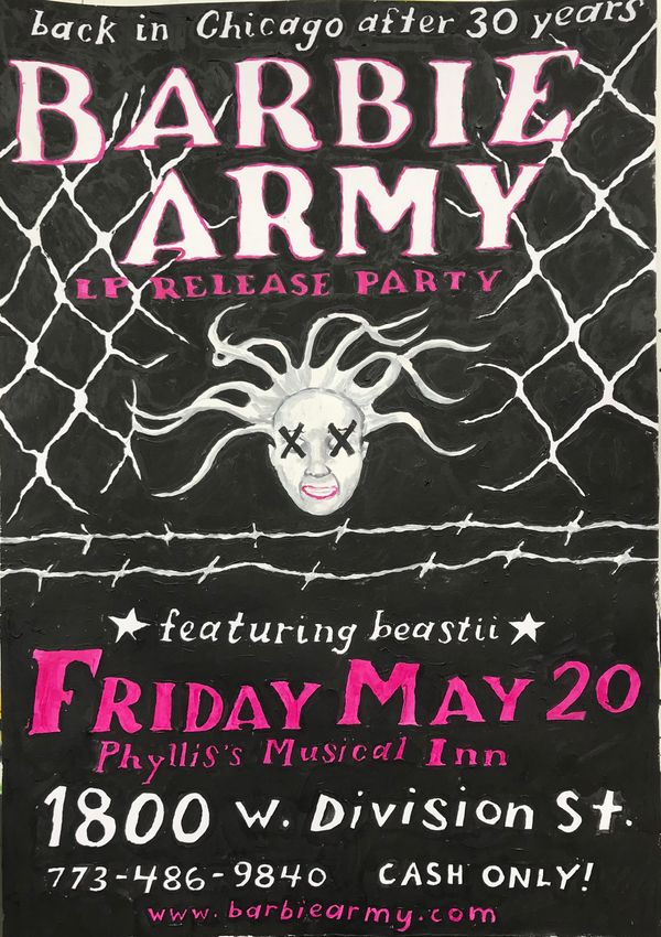 80s All-Girl Chicago Punk Band Barbie Army Reunion/LP Release Party