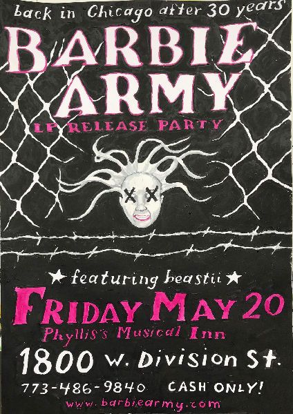 80s All-Girl Chicago Punk Band Barbie Army Reunion/LP Release Party